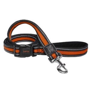 Jump Reflective Mesh Hands Free Dog Leash, Size Medium